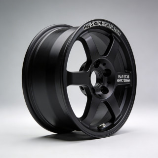 Hug-S RallyForge RF-15X7-35 (15x7 ET35, 4HPC 108mm, noir mat)